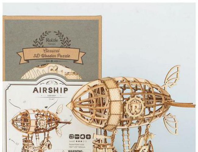 WOODEN PUZZLE: AIRSHIP