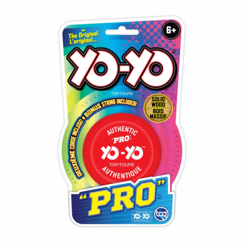 YO-YO PRO RED (SOLID WOOD)