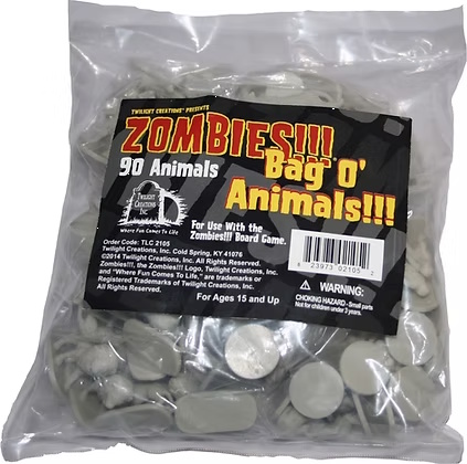 ZOMBIES!!! BAG O' ANIMALS
