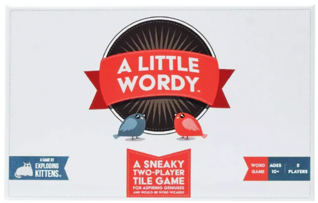 A LITTLE WORDY