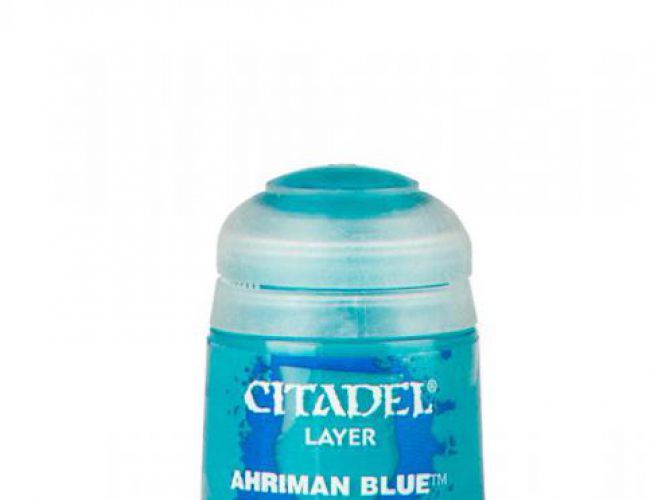 CITADEL LAYER (12ML) - AHRIMAN BLUE (MSRP $5.40)
