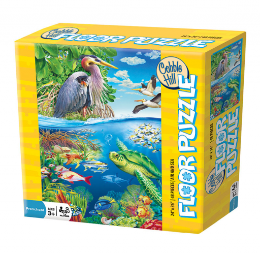 AIR AND SEA FLOOR PUZZLE (36 PCS)