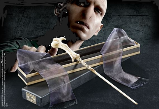 HARRY POTTER PROP REPLICA WAND - LORD VOLDEMORT