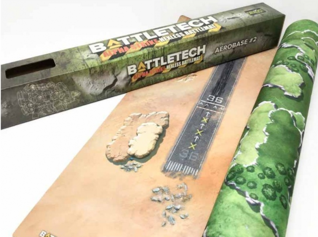 BATTLETECH ALPHA STRIKE MAT AEROBASE #2
