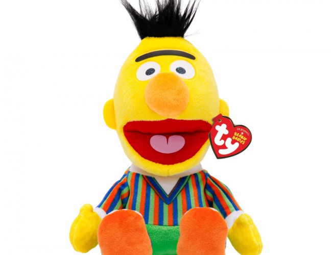 TY BEANIE BABIES - BERT SESAME STREET FLOPPY