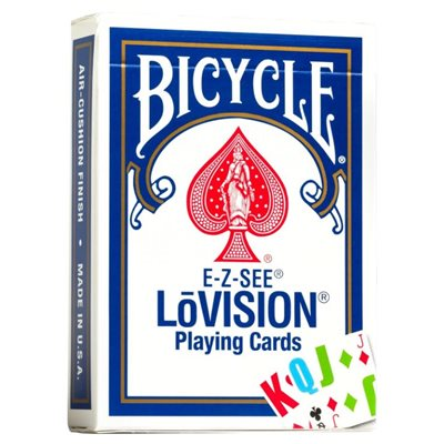 BICYCLE E-Z SEE / LO VISION JUMBO INDEX PLAYING CARDS