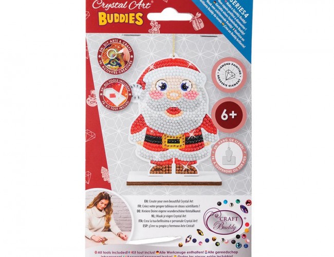 CRYSTAL ART BUDDIES - CHRISTMAS: SANTA