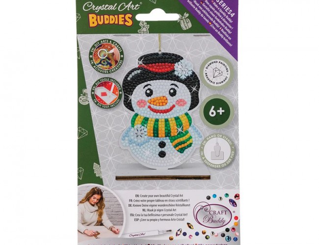 CRYSTAL ART BUDDIES - CHRISTMAS: SNOWMAN