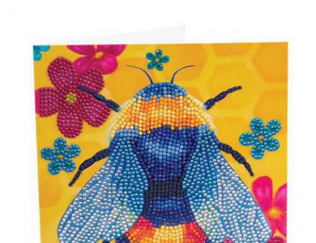 CA CARD KIT: FLORAL BUMBLE BEE