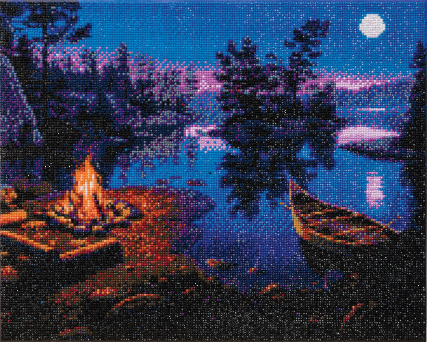 CRYSTAL ART KIT - MOONLIGHT BAY