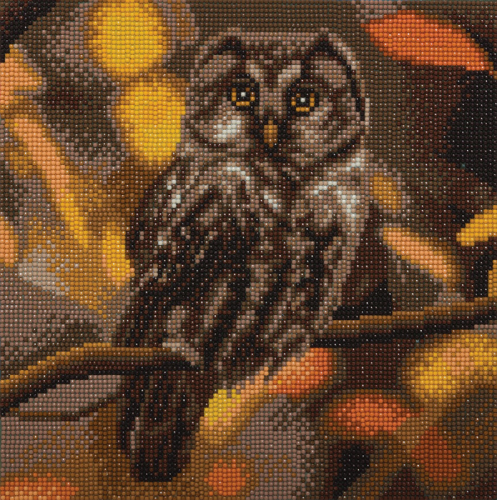 CRYSTAL ART KIT - TAWNY OWL