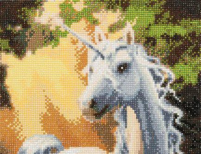 CRYSTAL ART Kit - SUNSHINE UNICORN