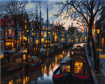 CRYSTAL ART KIT - LARGE - CANAL LIFE
