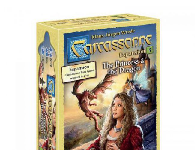 CARCASSONNE EXPANSION 3 - THE PRINCESS AND THE DRAGON