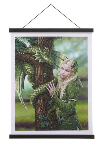 CRYSTAL ART SCROLL KIT - KINDRED SPIRITS