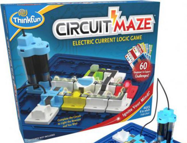 CIRCUIT MAZE: ELECTRIC CURRENT LOGIC GAME