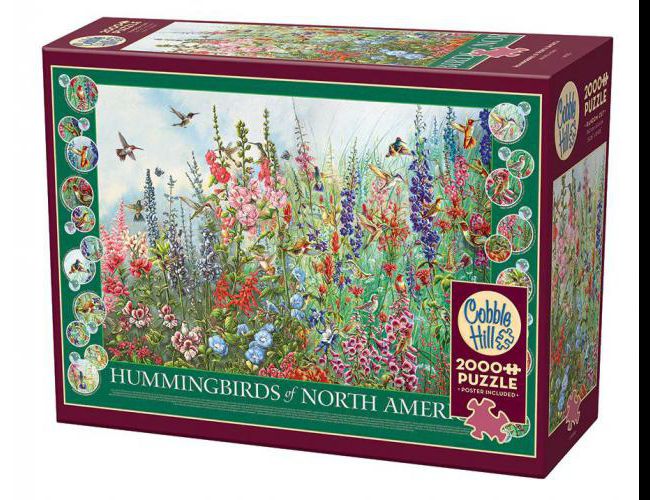 COBBLE HILL 2000 PCS HUMMINGBIRDS OF NORTH AMERICA
