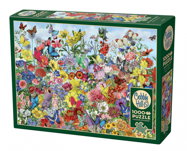 COBBLE HILL 1000 PCS BUTTERFLY GARDEN