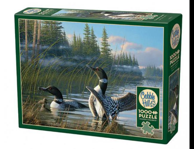 COBBLE HILL 1000 PCS COMMON LOONS