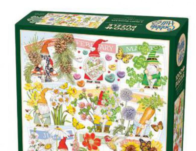 COBBLE HILL 1000 PCS A HAPPY GNOME LIFE