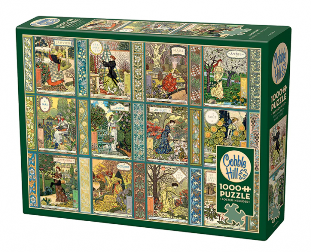 COBBLE HILL 1000 PCS JARDINIERE: A GARDENER'S CALENDAR