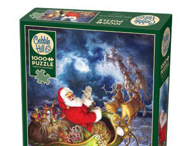 COBBLE HILL (1000 PCS)  MERRY CHRISTMAS TO ALL