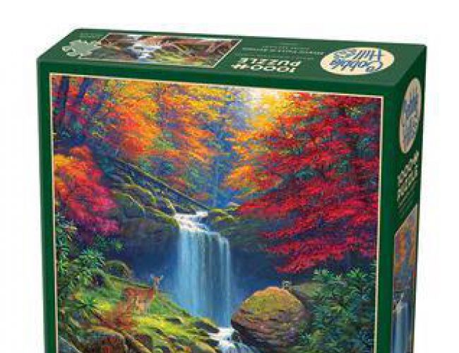 COBBLE HILL 1000 PCS MYSTIC FALLS IN AUTUMN