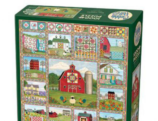 COBBLE HILL 1000 PCS QUILT COUNTRY