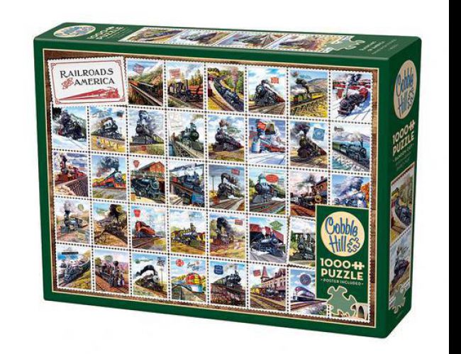 COBBLE HILL 1000 PCS RAILROADS OF AMERICA