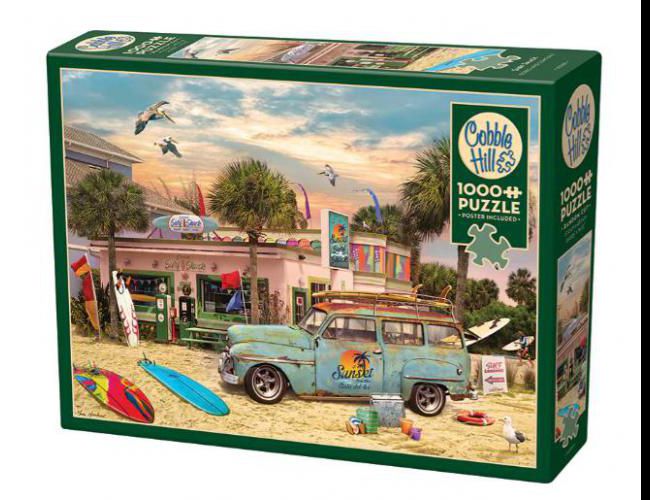 COBBLE HILL 1000 PCS SURF SHACK
