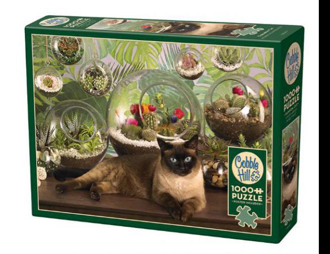 COBBLE HILL 1000 PCS TERRARIUM CAT