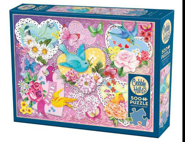 COBBLE HILL 500 PCS BE MINE