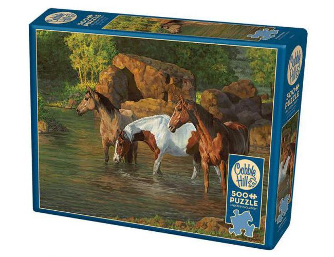 COBBLE HILL 500 PCS HORSE POND