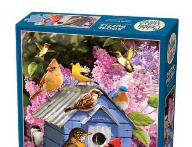 COBBLE HILL 500 PCS SPRING BIRDHOUSE