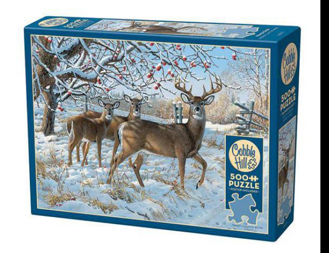 COBBLE HILL 500 PCS WINTER DEER