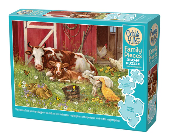 COBBLE HILL FAMILY PUZZLES BARNYARD BABIES