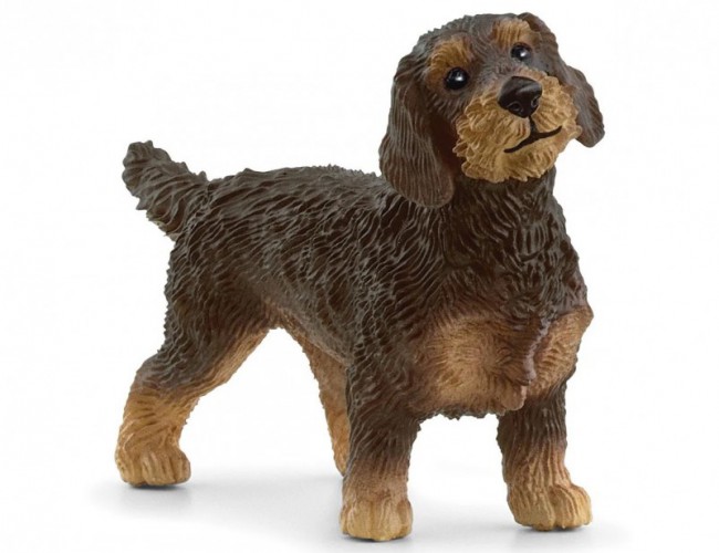 SCHLEICH WIRE-HAIRED DACHSHUND