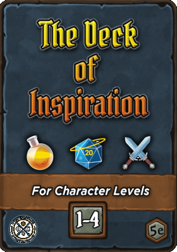 THE DECK OF INSPIRATION (LEVELS 1-4)