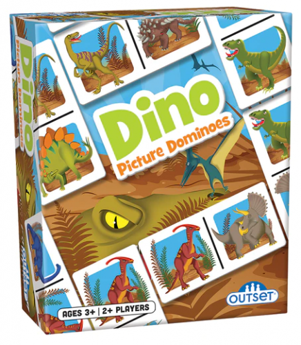 DINO PICTURE DOMINOES (AGE 3+)