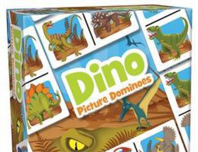 DINO PICTURE DOMINOES (AGE 3+)