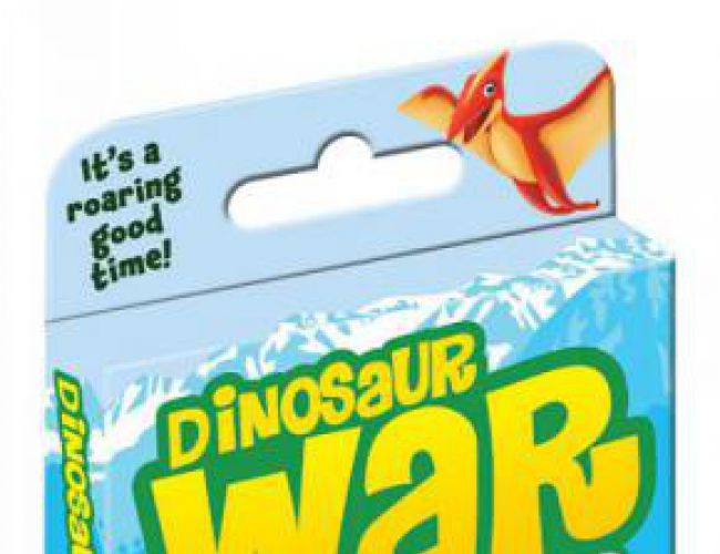 DINOSAUR WAR CARD GAME (AGE 4+)