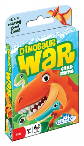 DINOSAUR WAR CARD GAME (4+)