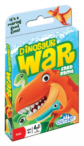 DINOSAUR WAR CARD GAME (AGE 4+)