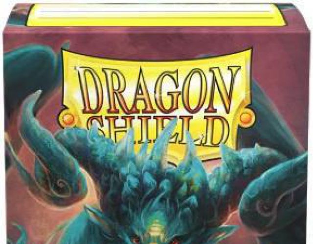 DRAGON SHIELD SLEEVES - TURQUOISE (MATTE)