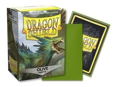 DRAGON SHIELDS OLIVE MATTE SLEEVES