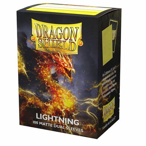 DRAGON SHIELDS: DUAL LIGHTNING MATTE