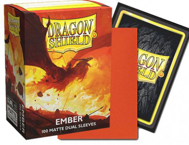 DRAGON SHIELDS: DUAL MATTE EMBER