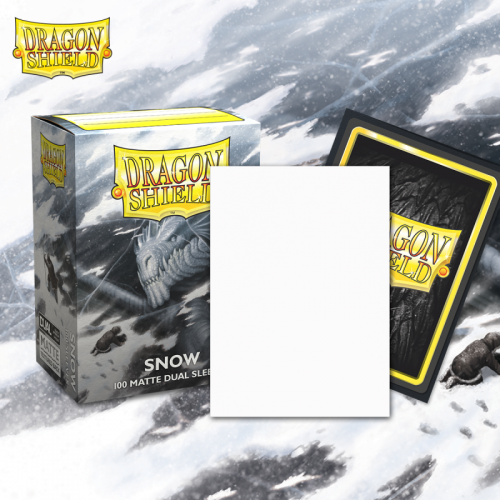 DRAGON SHIELDS: DUAL SNOW MATTE