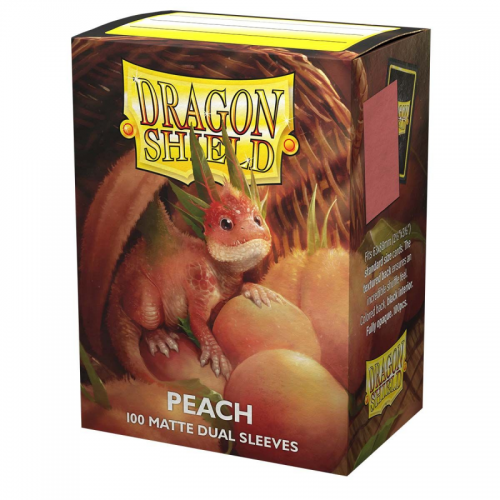 DRAGON SHIELDS: DUAL MATTE PEACH 'PIIP'