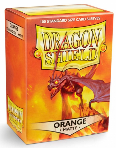 DRAGON SHIELD ORANGE MATTE